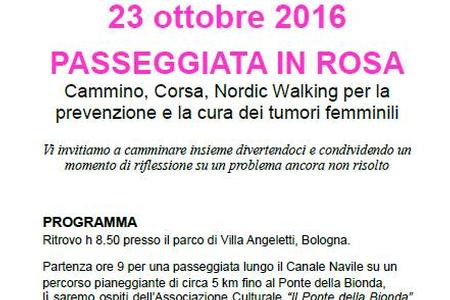 Passeggiata in Rosa - Nordic Walking per la prevenzione 